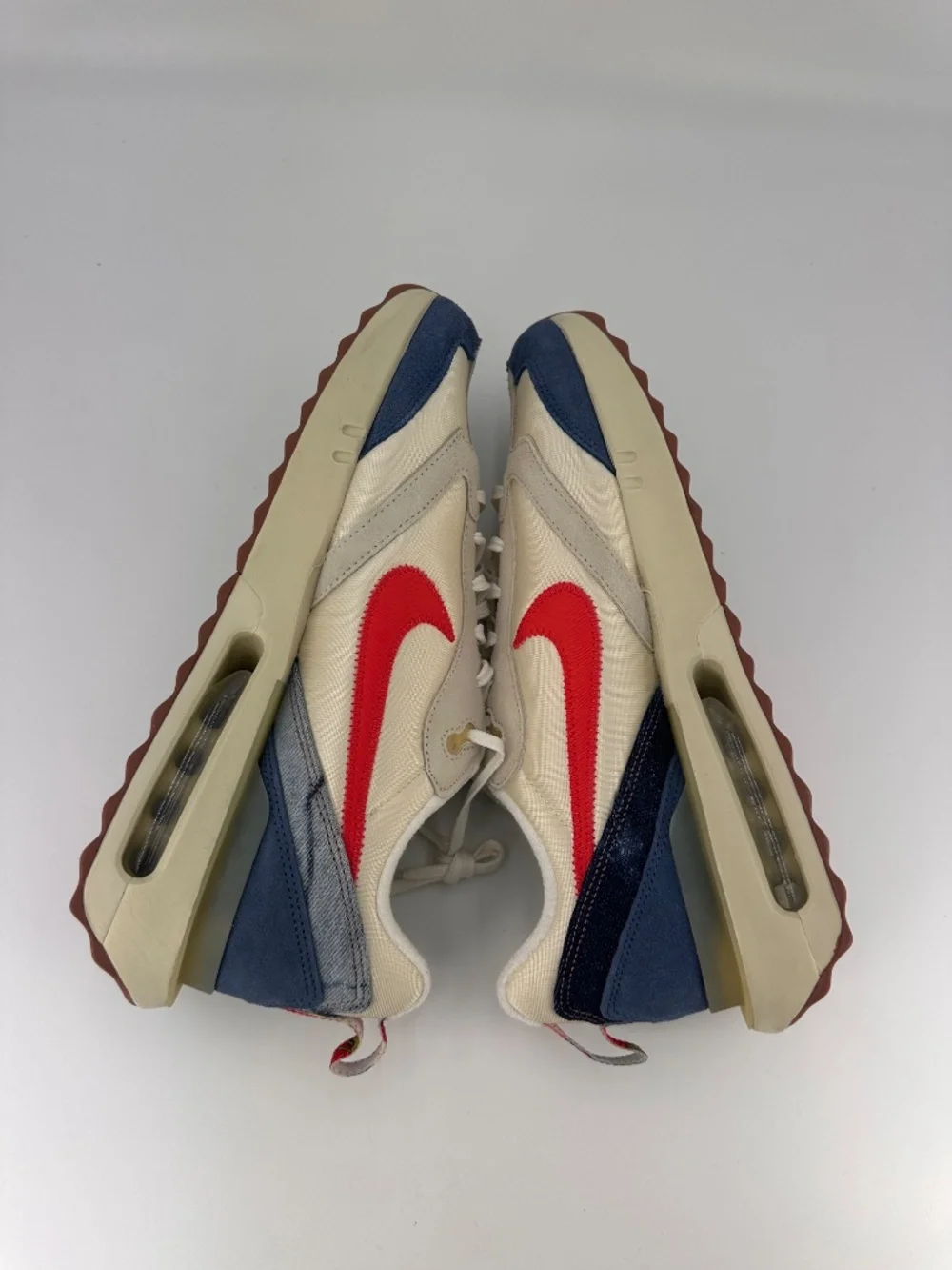 Nike Air Max Dawn Coconut Milk Track Red Running Sneakers DV1487-162 Men's Sizes